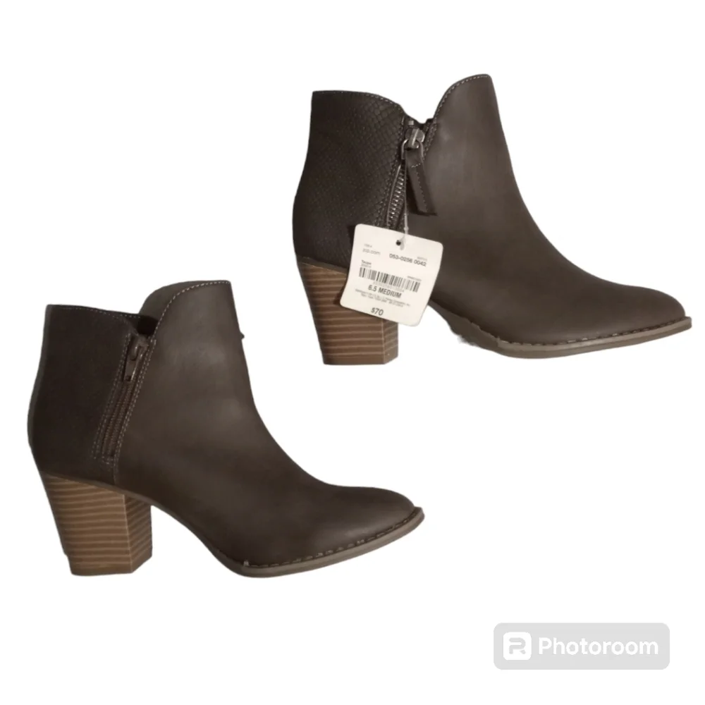 a.n.a Palo Ankle Boots Size 6.5M - Picture 6 of 14